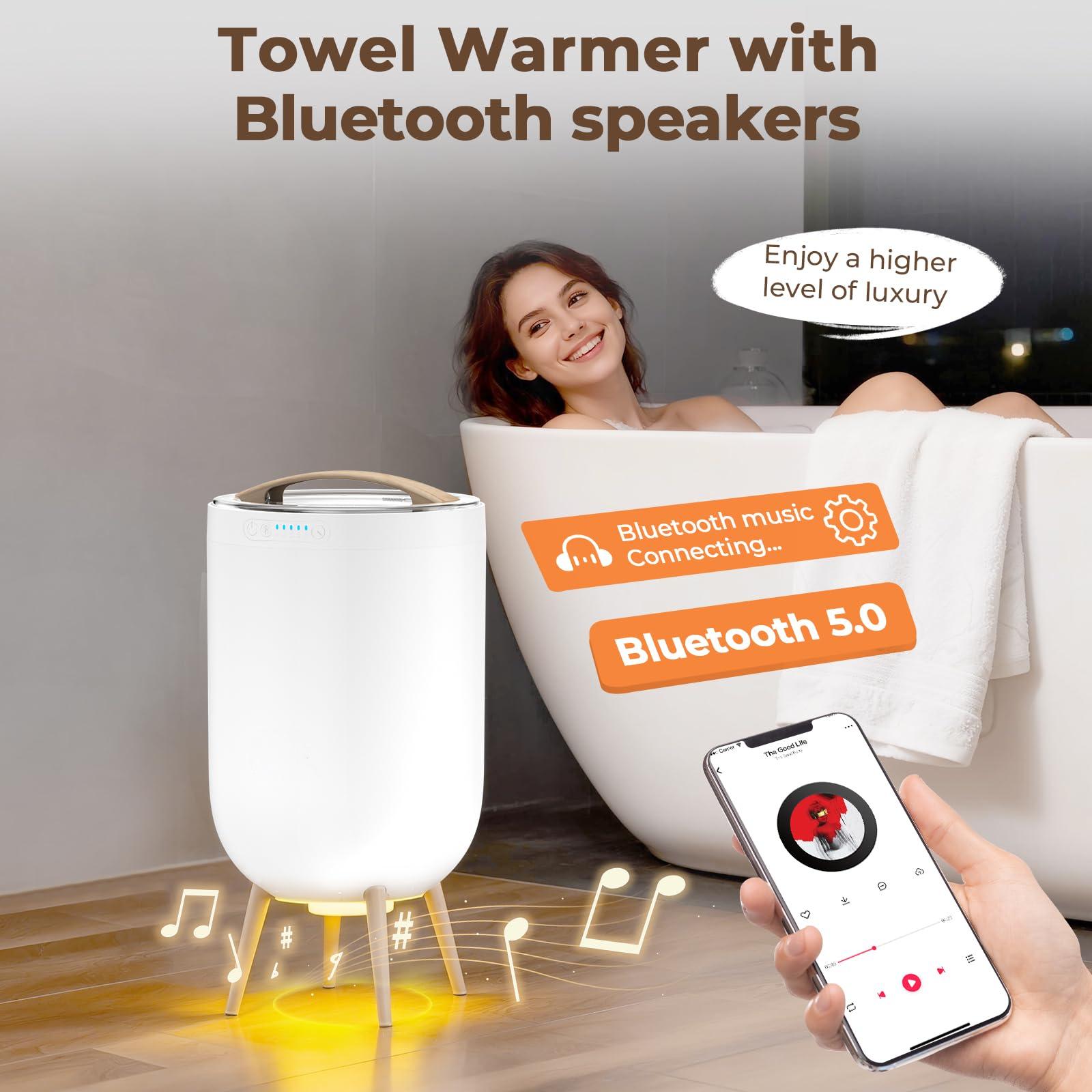 Spa & Wellness Hotel Olympia Mariánské Lázně - Luxury Spa Towel Warmer Bucket Bluetooth