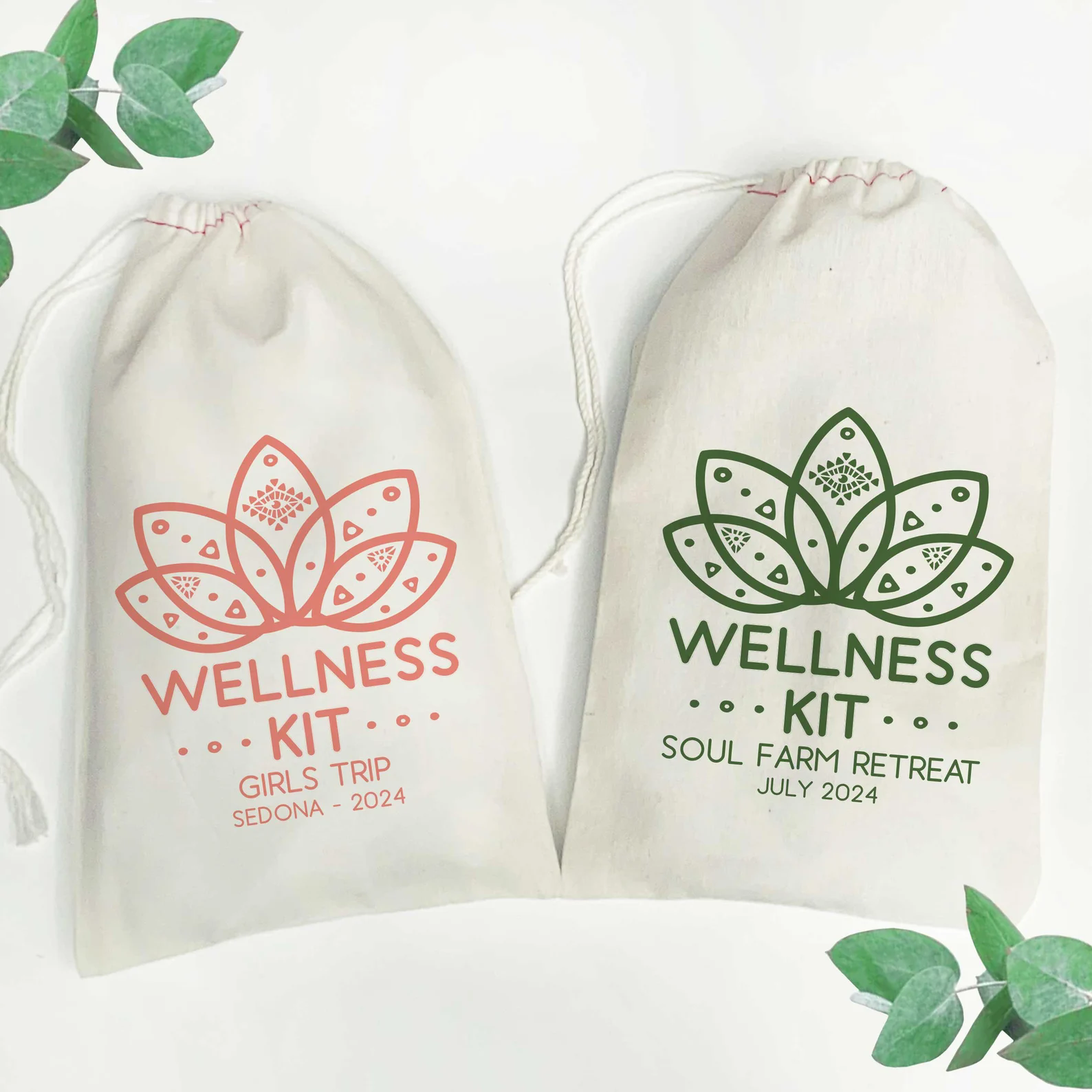 Spa Wellness Day - Custom 20/30/50pcs Wellness Kit Bags -