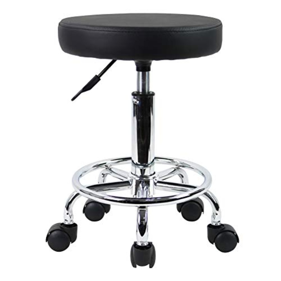 Spa & Wellness Hotel Olympia Mariánské Lázně - PU Leather Round Rolling Stool with