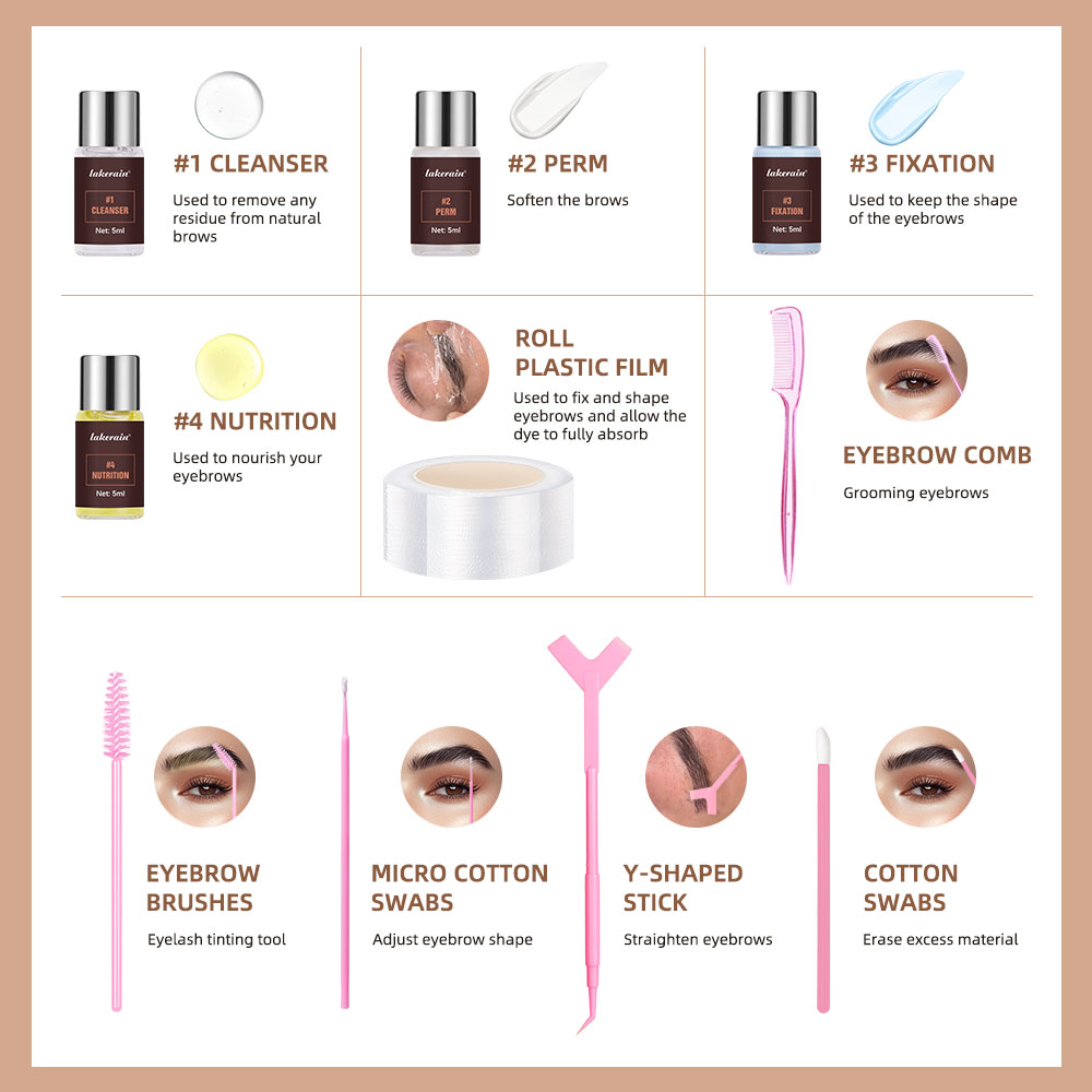 Semi-permanent Brow Lift Permi - Brow Lamination Kit incelemesi ve fiyatı