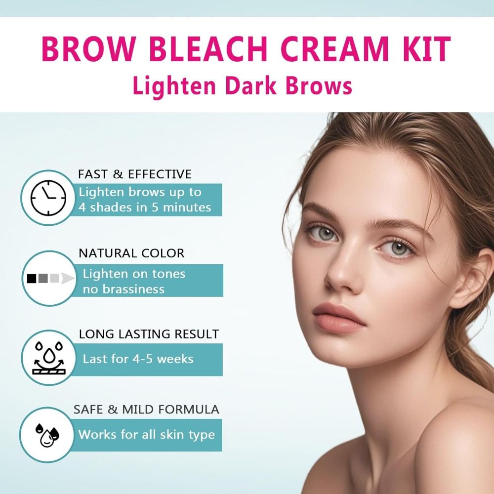 Eyebrow Bleach Brow Bleach Kit - Brow Lamination Kit incelemesi ve fiyatı
