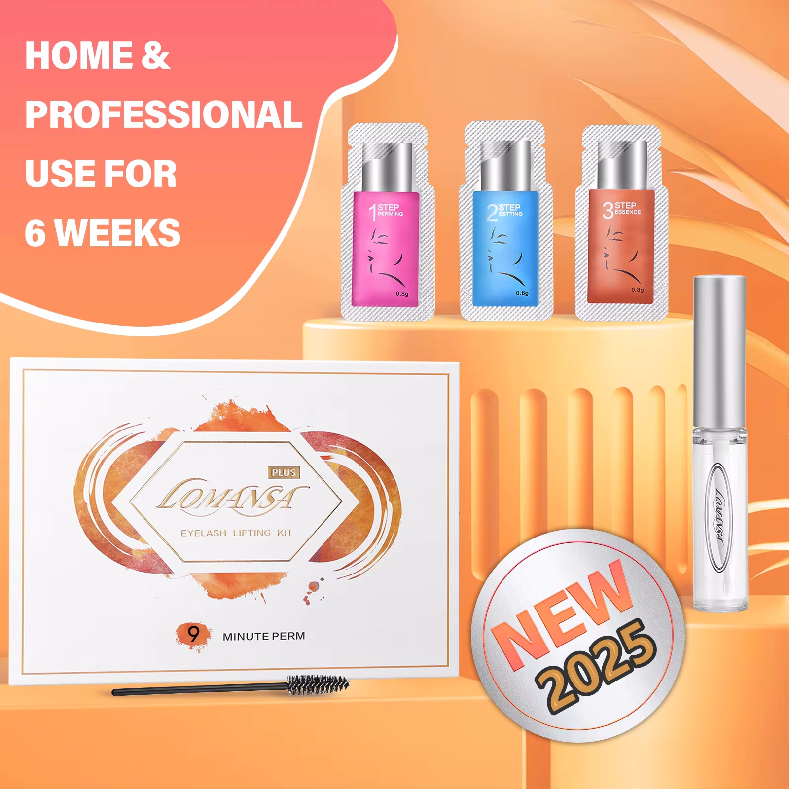 Lomansa 15 Pieces/Lot 8-12 Min - Brow Lamination Kit incelemesi ve fiyatı