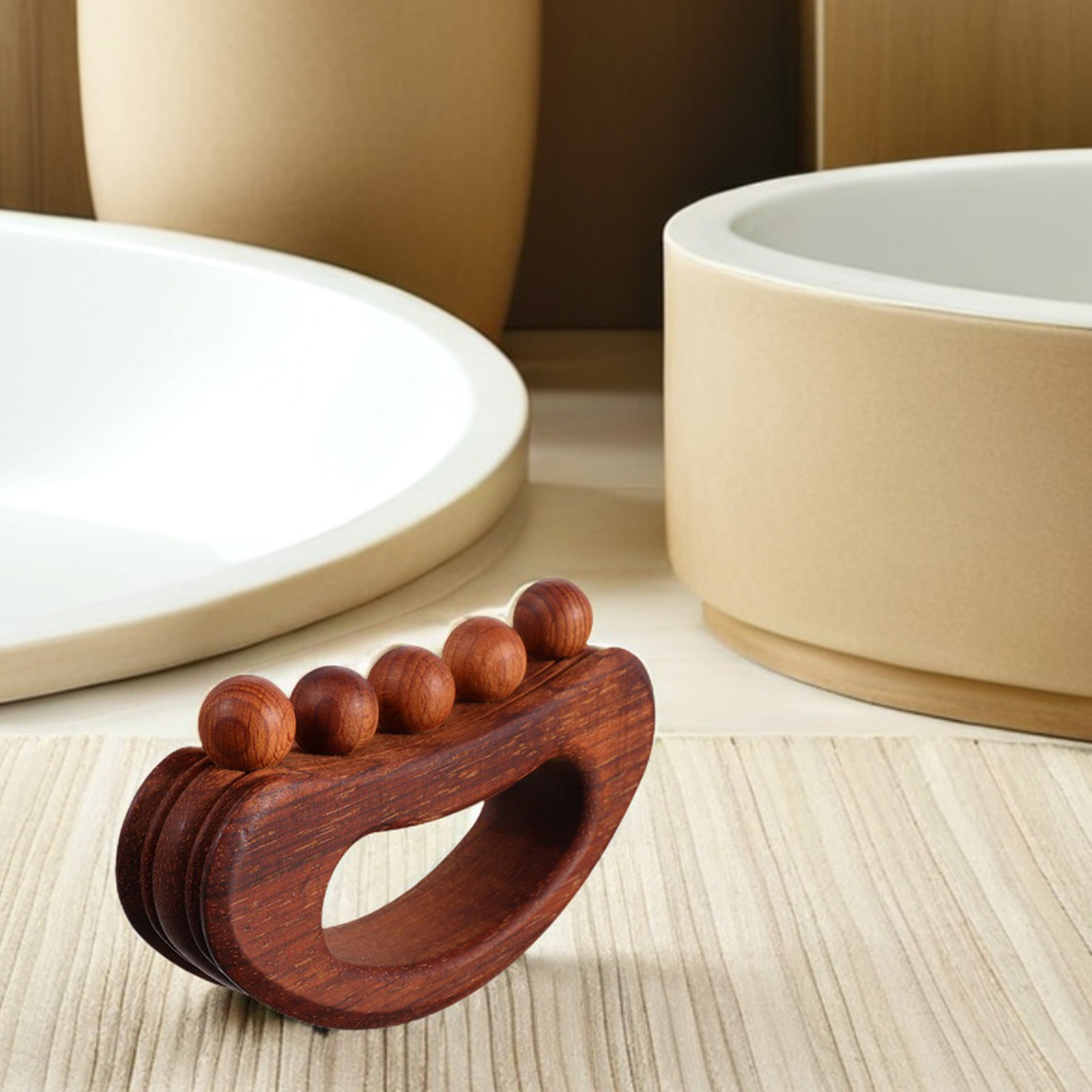 Natural Beech Wood Gua Sha Mas - Spa Wellness Nature incelemesi ve fiyatı