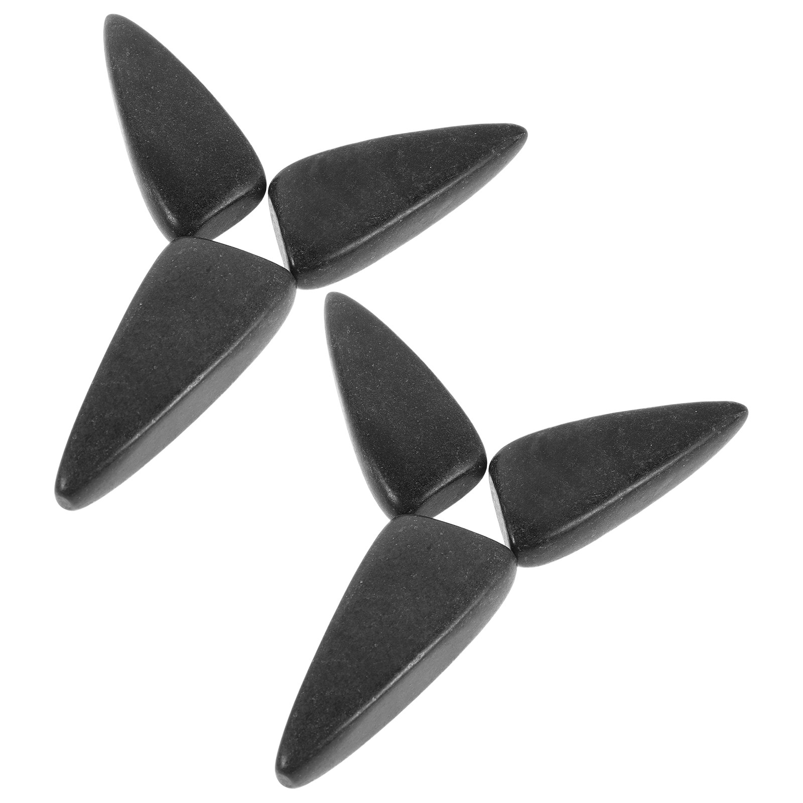 6Pcs Natural Basalt Massage St - Spa Wellness Nature incelemesi ve fiyatı