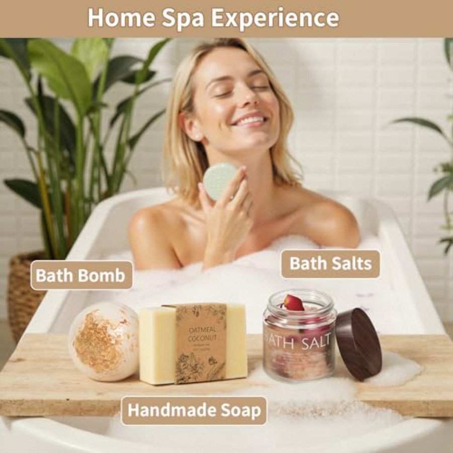 Self Care Gifts Baskets for Wo - Spa Wellness Day incelemesi ve fiyatı