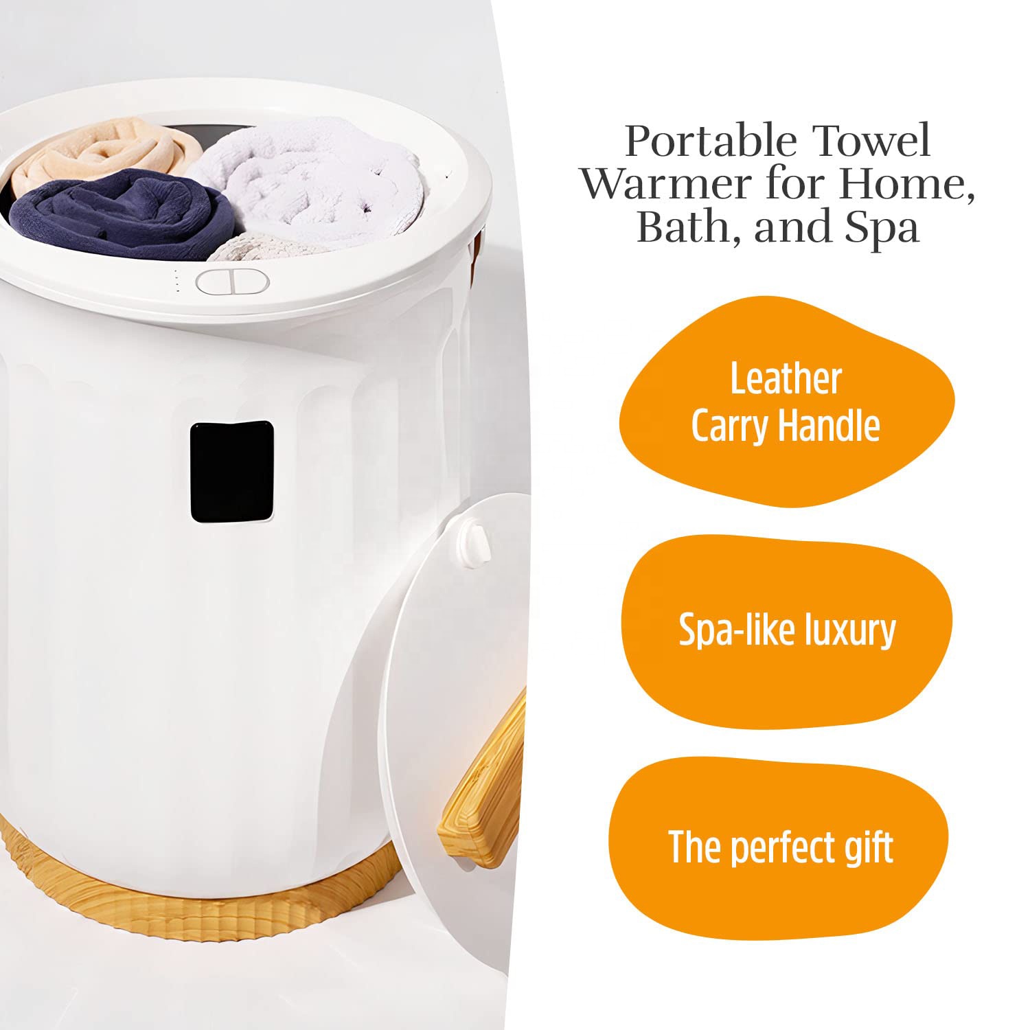 20L Towel Warmer Bucket with T - Spa & Wellness Hotel Olympia Mariánské Lázně incelemesi ve fiyatı