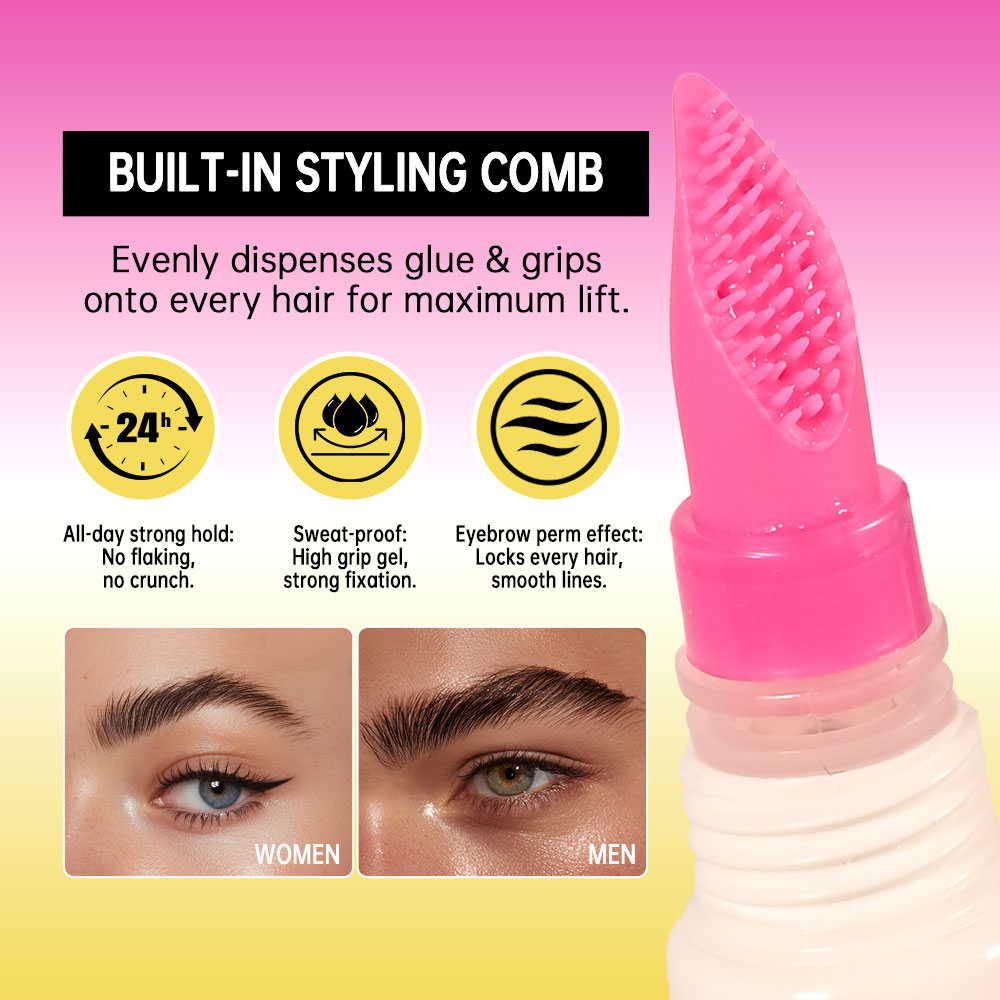 Brow Lamination Gel With Comb  - Brow Lamination Kit incelemesi ve fiyatı
