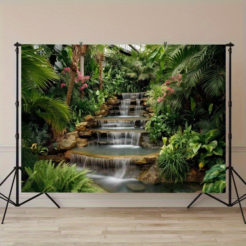 Waterfall Garden Tapestry Lush - Spa Wellness Nature incelemesi ve fiyatı