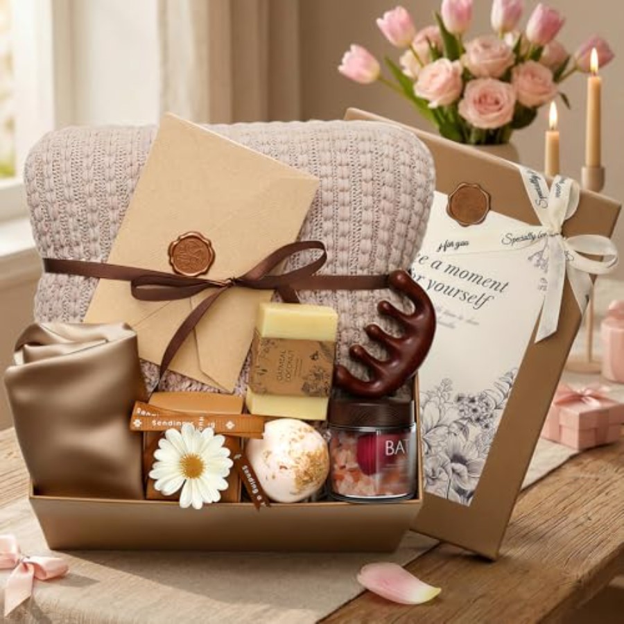 Self Care Gifts Baskets for Wo - Spa Wellness Day incelemesi ve fiyatı